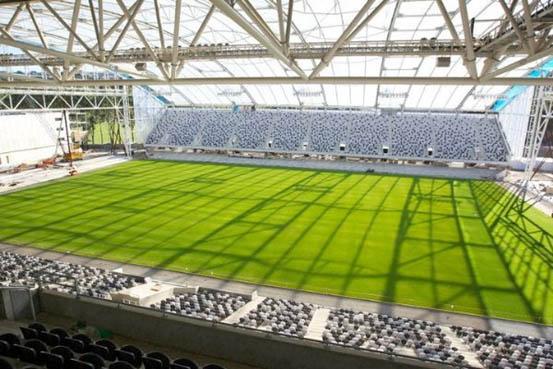 Otago Stadium -  Capacidade para 30 mil torcedores